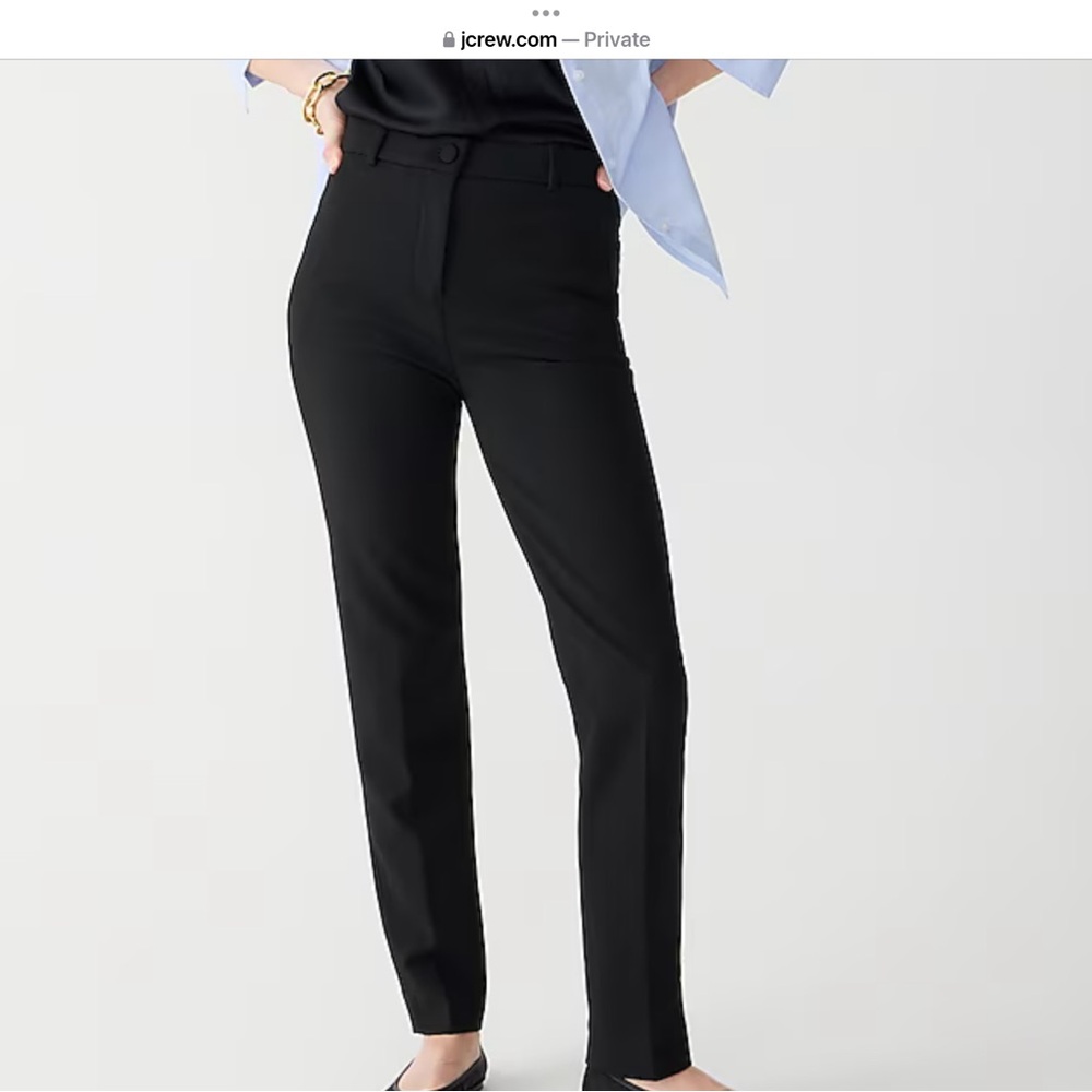 J. Crew Women's Black Pants